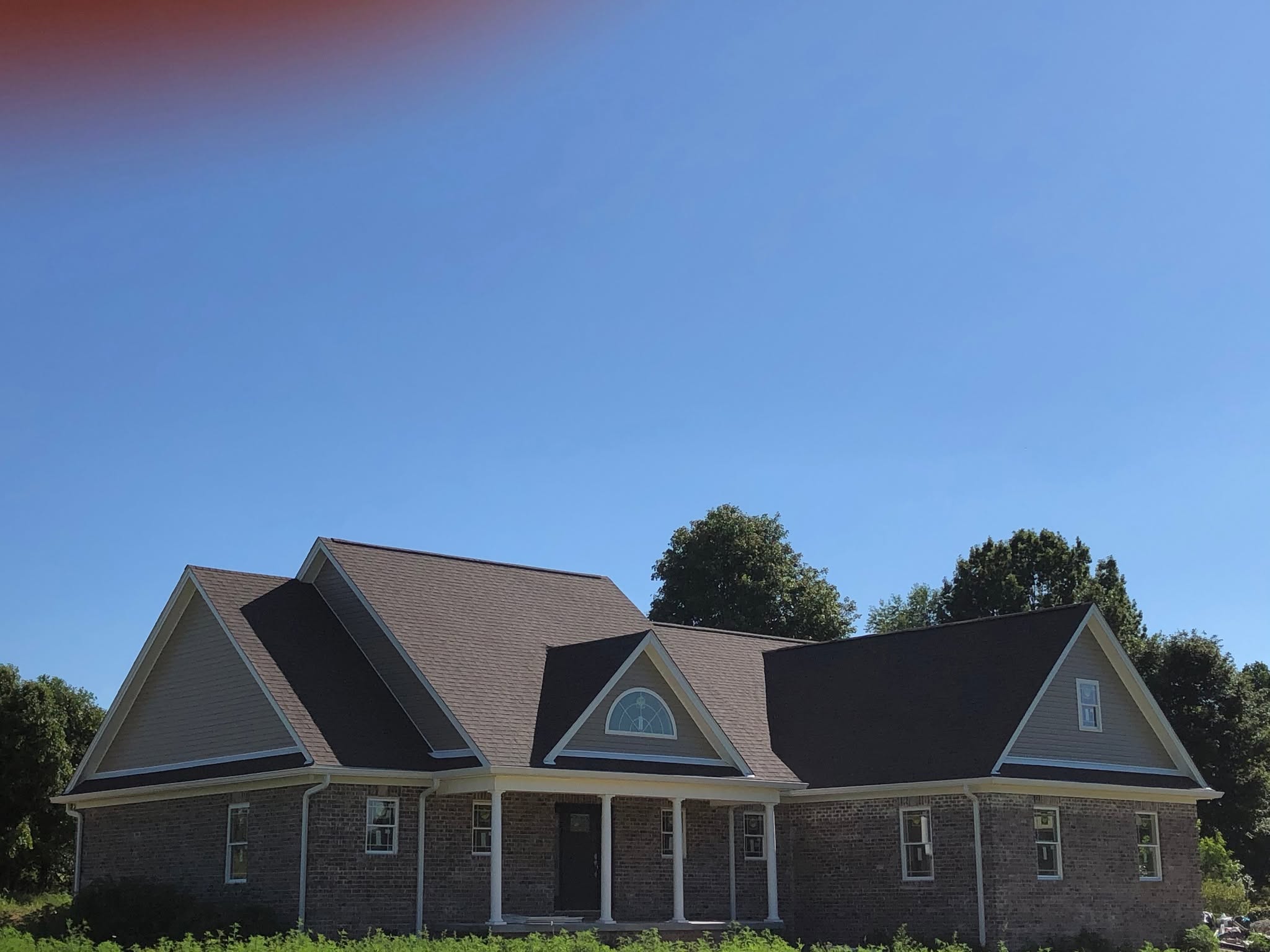 Completed custom home built by Turner Custom Homes